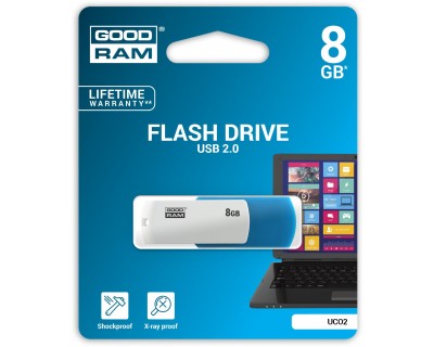Pendrive GoodRAM 8GB UCO2 MIX USB 2.0 - retail blister
