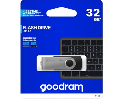 Chiavetta/Pendrive USB Goodram Twister 32GB nera USB 2.0