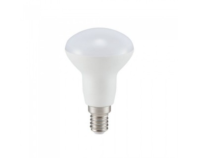 LED Bulb - Samsung Chip 6W E14 R50 Plastic 6400K