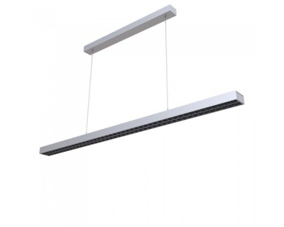 LED Linear Light Samsung Chip - 60W Hanging Non Linkable Silver Body 4000K
