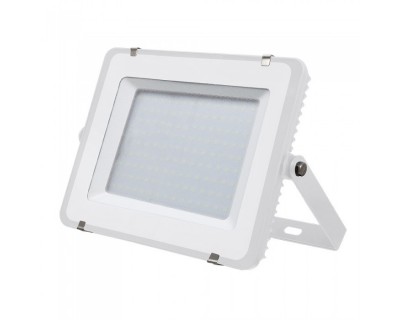 150W LED Floodlight SMD Samsung Chip Slim White Body 4000K 120LM/W