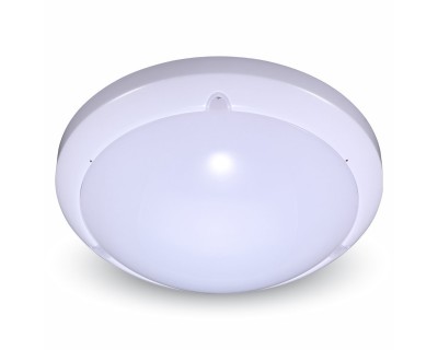 16W Dome LED Light With Sensor Microwave 3000K