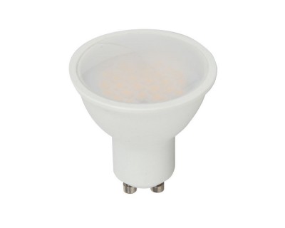 LED Bulb - 4.5W GU10 Plastic Milky Cover RGB + WW + CW
