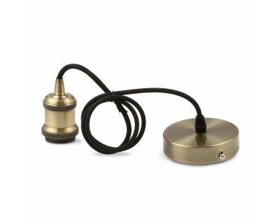 Pendant Light holder Brass Bronze