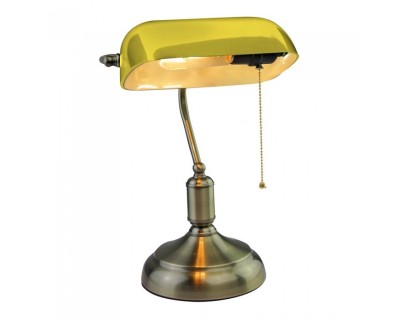 E27 Bakelite Table Lamp holder With Switch Yellow