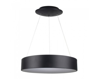 30W LED Surface Smooth Pendant Light Dimmable Black 3000K