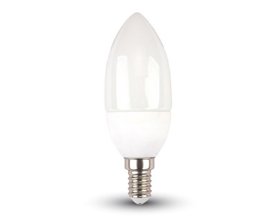 LED Bulb - 4W E14 Candle 6400K
