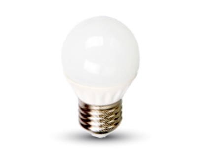LED Bulb - 4W E27 G45 4000K