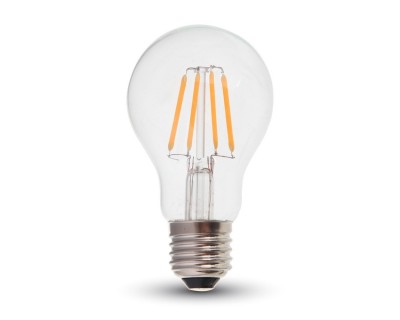 LED Bulb - 4W E27 Filament A60 2700K Dimmable