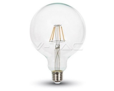 LED Bulb - 4W Filament E27 G125 2700K Dimmable