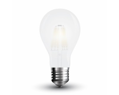 LED Bulb - 6W Filament E27 A60 Frost Cover 6400K