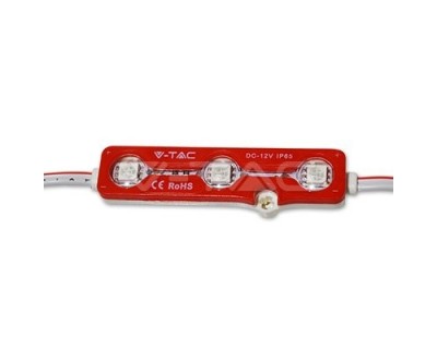 LED Module 3SMD Chips SMD5050 Red IP67