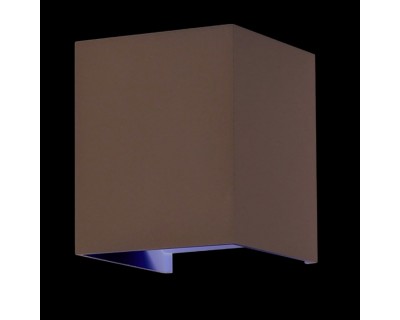 6W Wall Lamp With Bridglux Chip Grey Body Square 3000K