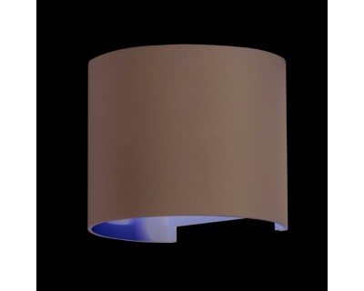 6W Wall Lamp With Bridglux Chip Grey Body Round 3000K