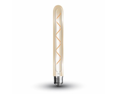 LED Bulb - 7W T30 E27 Filament Amber 2200K