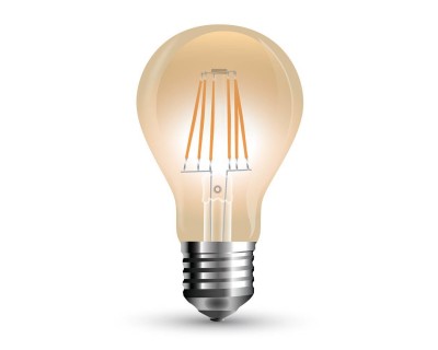 LED Bulb - 10W Filament E27 A67 Amber Cover 2200K