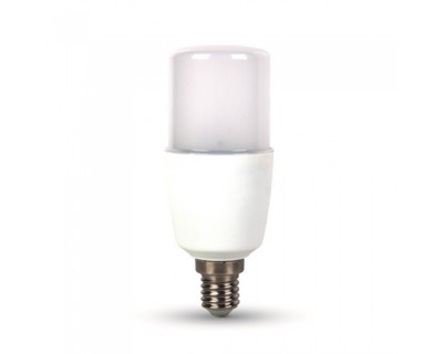 LED Bulb - 9W E14 T37 Plastic 6400K