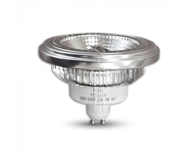 LED Spotlight - AR111 12W GU10 Beam 40 COB Chip 4500K Dimmable