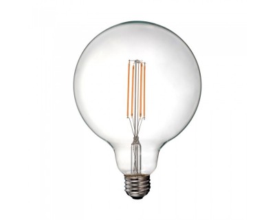 LED Bulb - 12.5W Filament E27 G125 Clear Cover 2700K