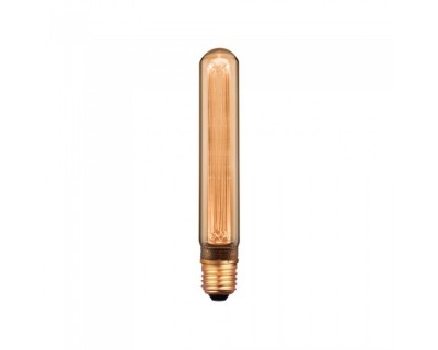 LED Bulb - 2W ART Filament Candle E27 T30 Amber Glass 1800KÂ±200K