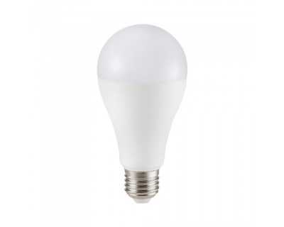 LED Bulb - 12W E27 A60 Plastic 6400K CRI 95+