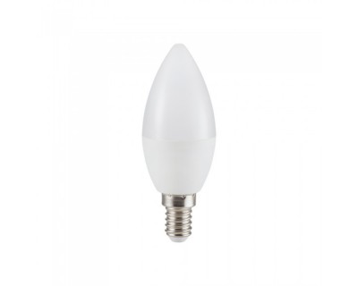 LED Bulb - 5.5W E14 C37 Candle 4000K CRI95+