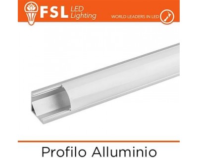 BARRA Profilo di Alluminio 6063 - Angolare Piegh - 2 metri