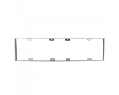 Aluminum Frame 300X1200 With Screws Fixed White