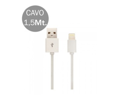 Iphone Cable White With MFI Licence