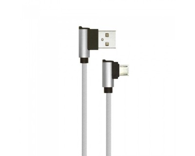 1 M Micro USB Cable Grey - Diamond Series