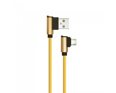 1 M Micro USB Cable Gold - Diamond Series