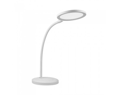 7W LED Desk Lamp With White Body Stepless Dimming 3000K
