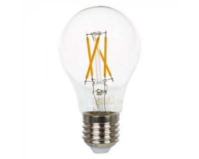 LED Bulb - 4W Cross Filament E27 A60 2700K Dimmable