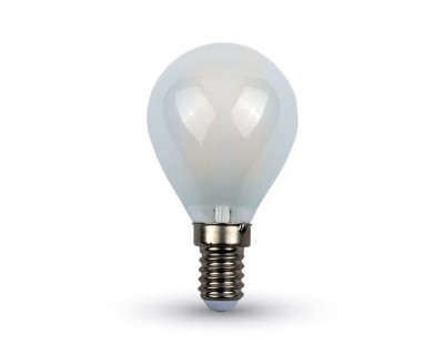 LED Bulb - 4W Cross Filament E14 P45 Frost Cover 2700K