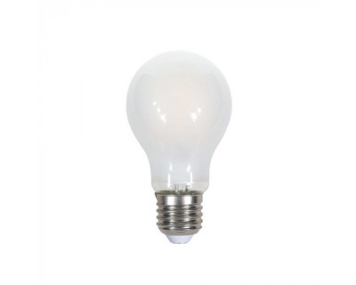LED Bulb - 7W Cross Filament E27 A60 Frost Cover 2700K