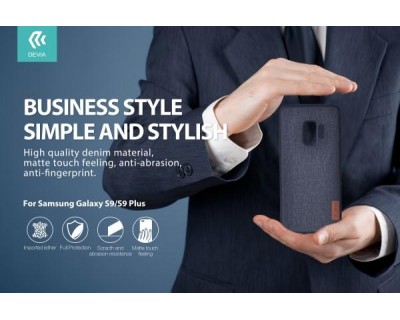 Cover Protezione a Flax per Samsung Galaxy S9 Plus Nera