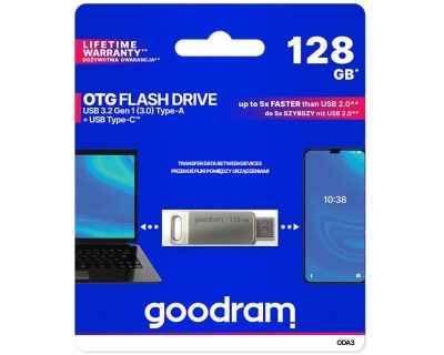 GoodRAM DUALDRIVE OTG 128GB USB 3.2 + type C
