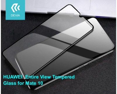 Pellicola protezione vetro temperato Full Huawei Mate10 Nera