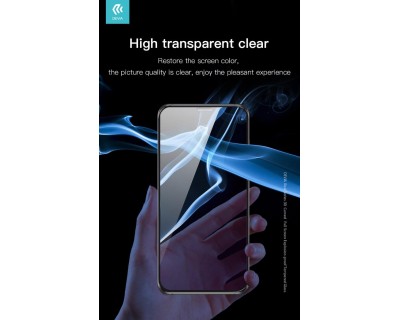Pellicola in vetro temperato Full 3D per iPhone 11 Pro Nera
