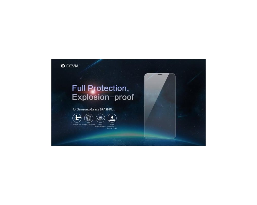 Pellicola Explosion-proof Full Screen per Samsung S9 Plus