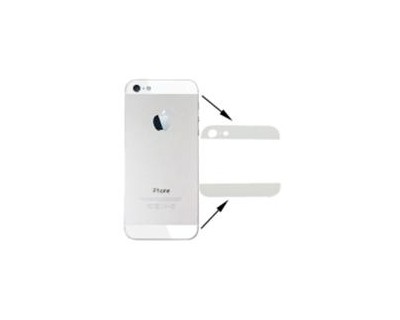 Cover posteriori Superiore ed Inferiore per iPhone 5 Bianco