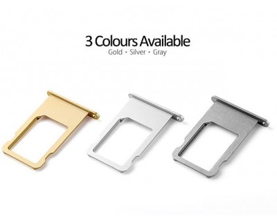 Basetta porta Sim Card per iPhone 6 Plus Oro