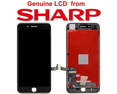 Lcd per iPhone 7 Plus Matrice Sharp alta qualità Nero
