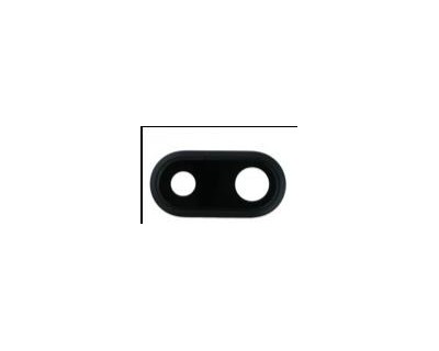 Cornice fotocamera posteriore e lente per iPhone 8 Plus Nera