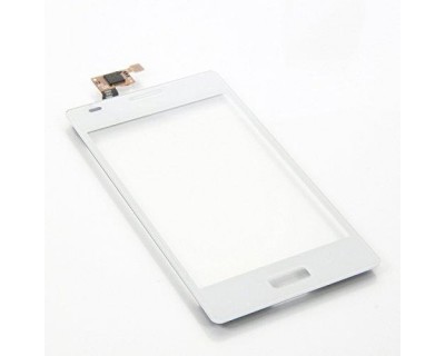 Vetro Touch Screen per LG E610 Optimus L5 Bianco