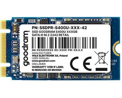 SSD S400U SATA III M.2 2242