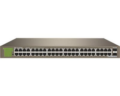 Switch Unmanaged 48 porte 10/100/1000Mbps - 48GE+2SFP