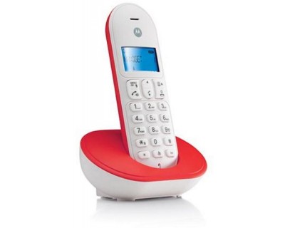 Telefono Cordless Dect Motorola T101 Rosso