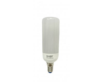 SLD7309X2 LAMPADINA LED TUBOLARE T37 8W 2700K E14 LUCE CALDA 2700K