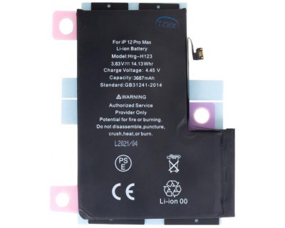 Batteria per iPhone 12 Pro Max 3687mAh Li-Ion